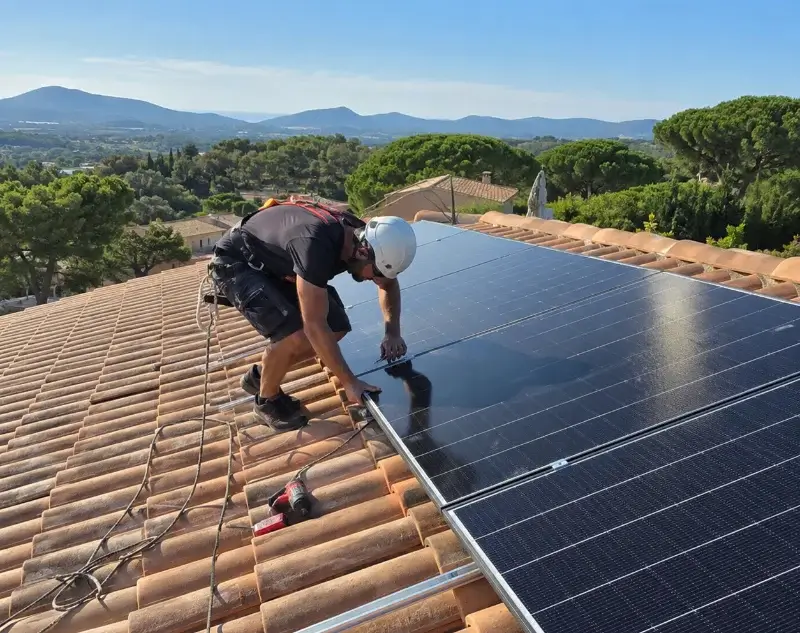 Installateur panneaux solaires Le Dourn — pose photovoltaïque sur toiture