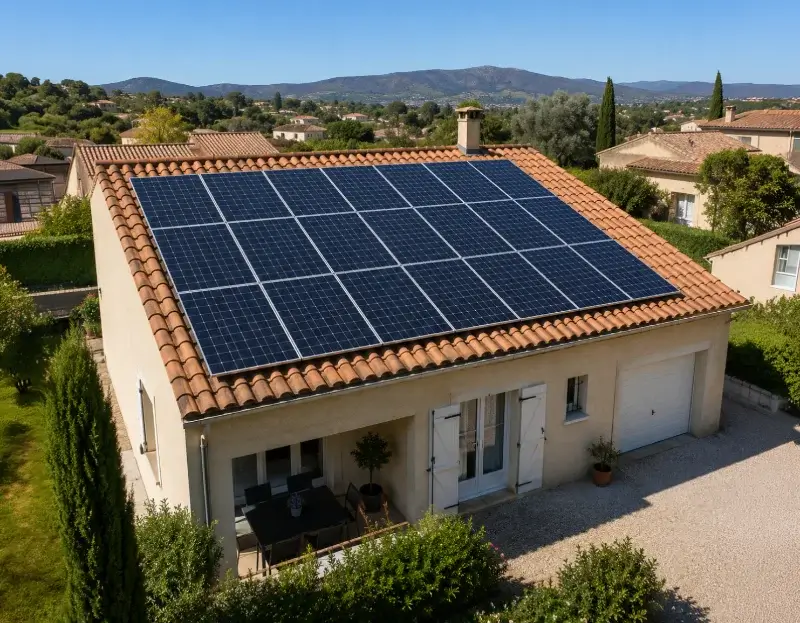Prime à l'autoconsommation panneaux solaires Le Dourn — aide financière de l'État